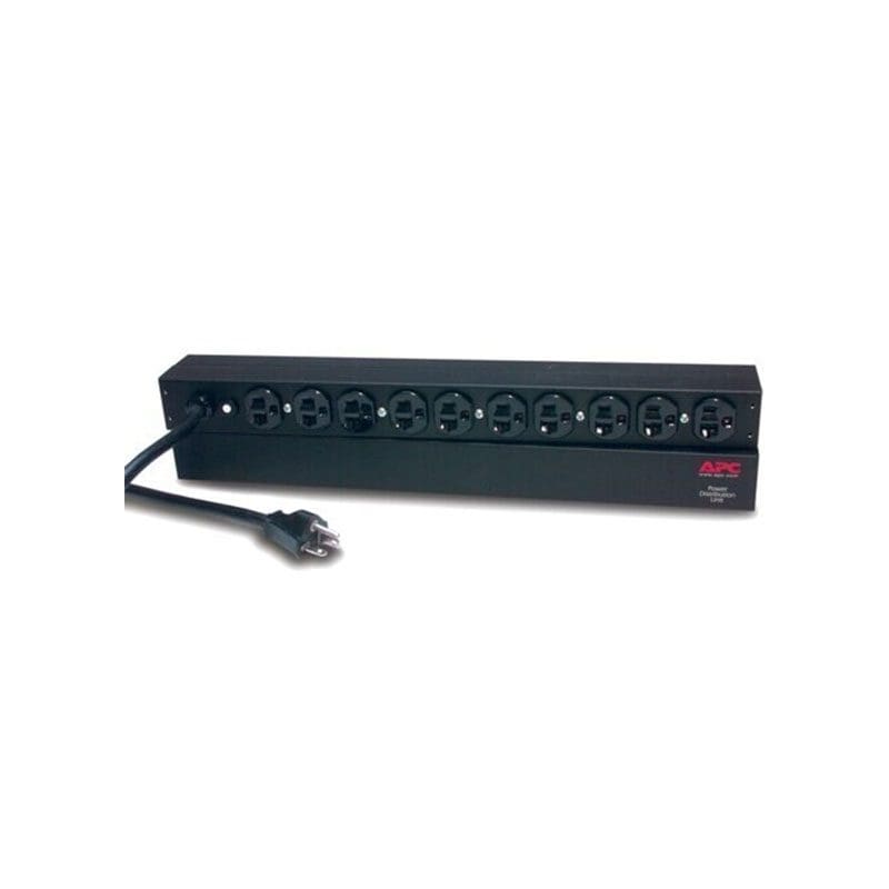 AP9564 APC Rack PDU, Basic, 1U, 20A, 120V, (10) 5-20; L5-20P
