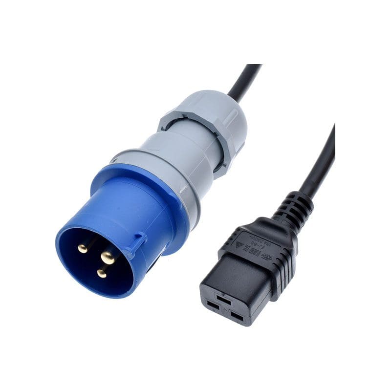AP9876 APC Power Cord, IEC 309 16A, H05VV-F, 8.2 ft., 16A