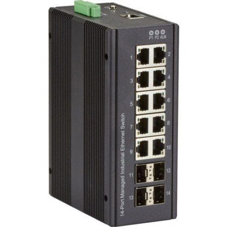 LIG1014A Black Managed Ethernet Switch 14 ports at discount