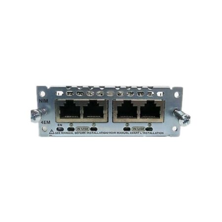 NIM-4E/M Cisco Network Voice interface card at discount