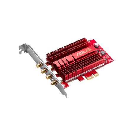 PCE-AC88 ASUS PCE-AC88 Network Adapter PCIe at discount