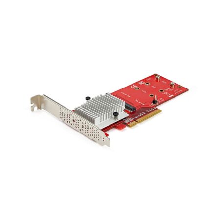 PEX8M2E2 StarTech.com Dual M.2 PCIe SSD at discount