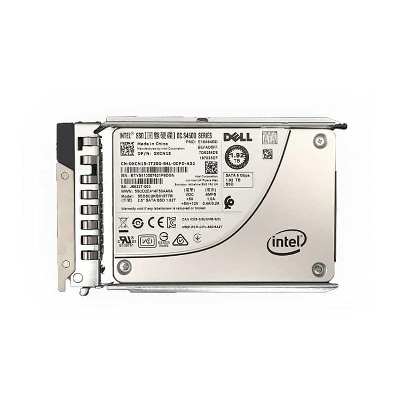 Refurbished 400-ANNH Dell 1.92TB MLC SAS 12Gbps 2.5-inch (SSD)