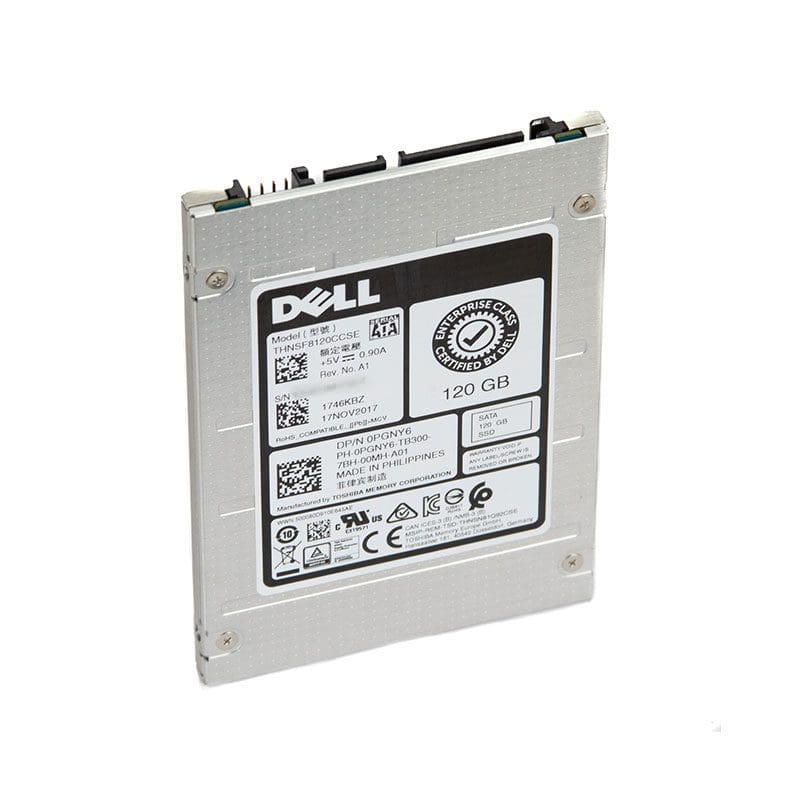 Refurbished 400-AWZX Dell 120gb Read Intensive MLC SATA 6gbps