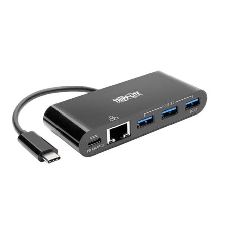 U460-003-3AGB-C Tripp Lite 3-Port USB C hub GbE at discount