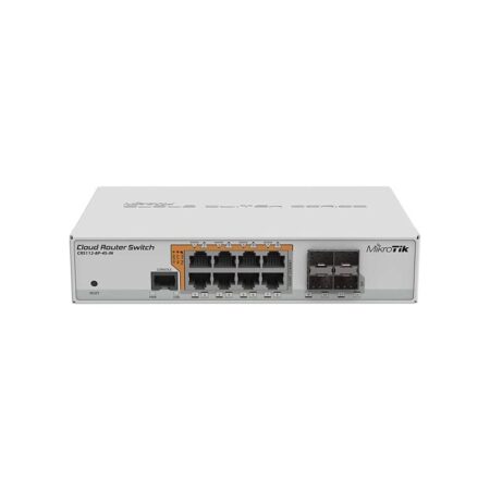 CRS112-8P-4S-IN Mikrotik Ethernet Smart Switch at discount