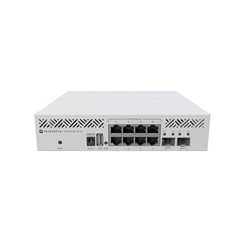 CRS310-8G+2S+IN MikroTik Cloud Router Switch at discount