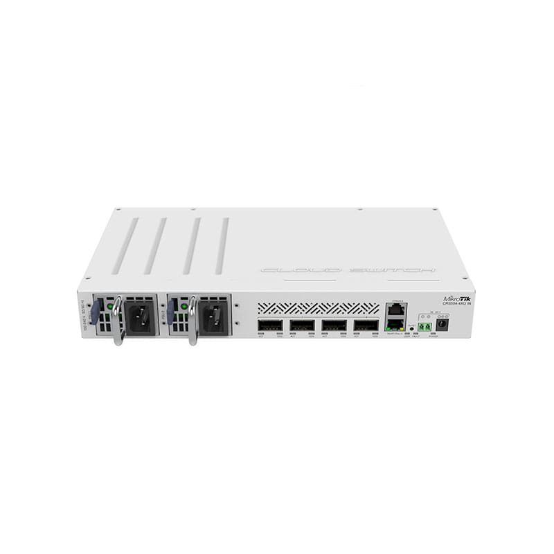 CRS504-4XQ-IN MikroTik Cloud Router Switch at discount