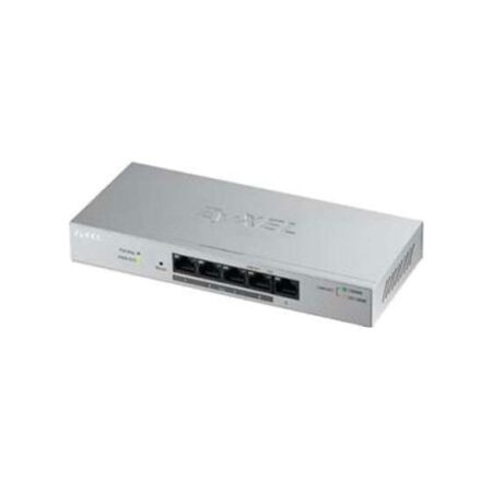 GS1200-5HP Zyxel 5 Port MNG Fanless PoE+ Switch at discount