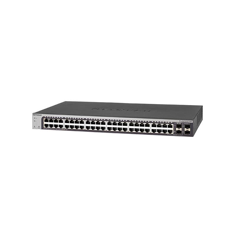 GS748T-500NAS NETGEAR 48-Port Gigabit Switch, at discount