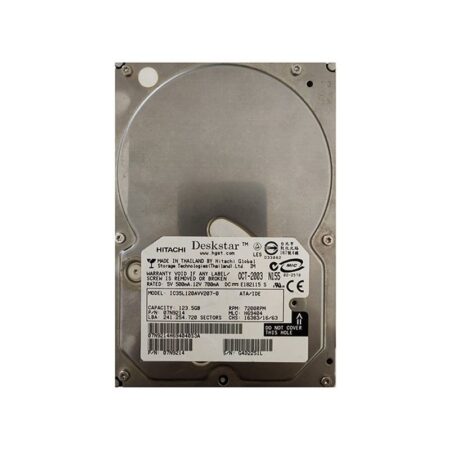 IC35L120AVV207-0 Hitachi Deskstar 180GXP 120GB ATA-100 Hard Drive