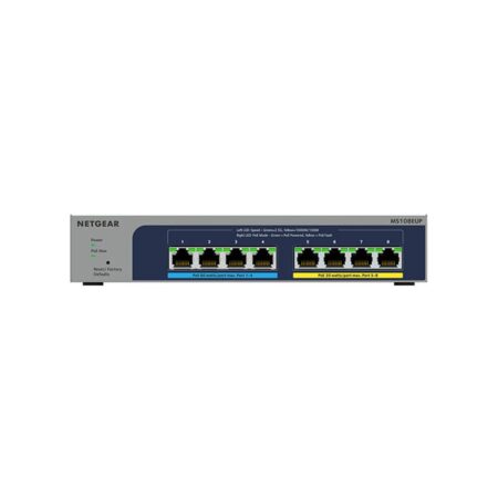 MS108EUP-100NAS Netgear 8-port Ultra60 at discount