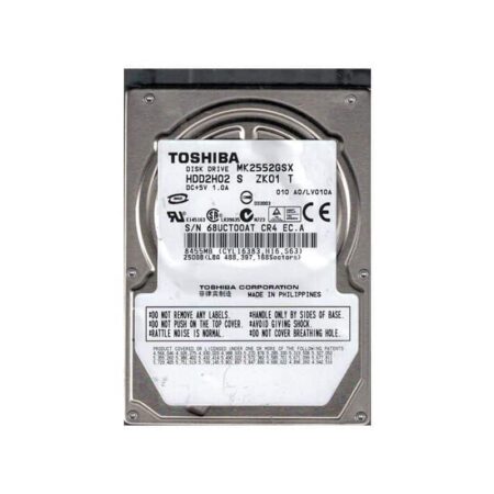 Refurbished MK2552GSX Toshiba 250GB 5400RPM SATA 3Gbps