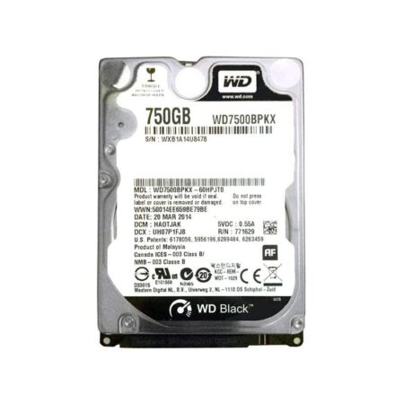 WD7500BPKX Western Digital Black 750GB 7200RPM SATA Hard Drive