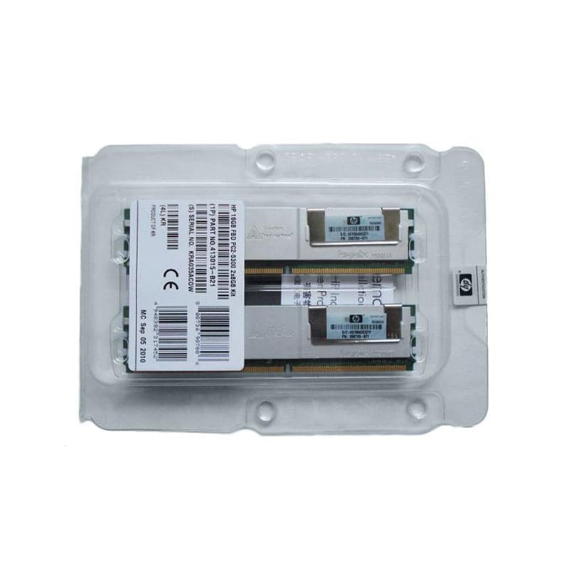 413015-B21 HP 16GB DDR2 Fully Buffered FB ECC PC2-5300 Memory