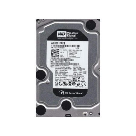 WD1001FAES-75W7A0 Western Digital Caviar Black 1TB Hard Drive