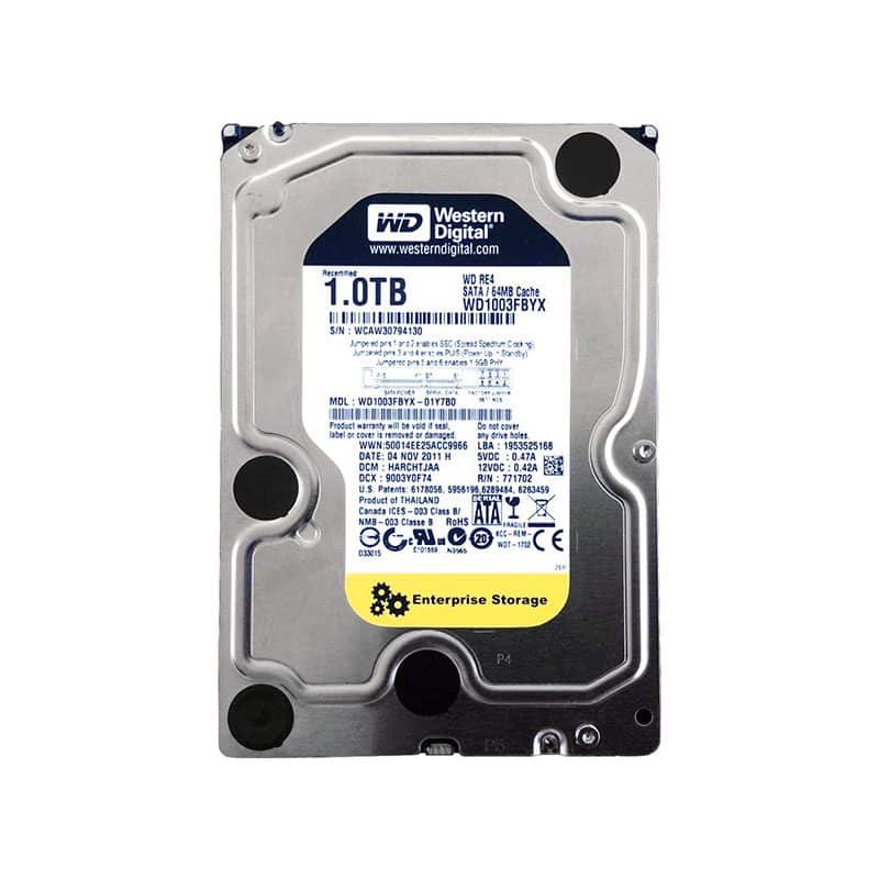 WD1003FBYX Western Digital RE4 1TB 7200RPM SATA Hard Drive