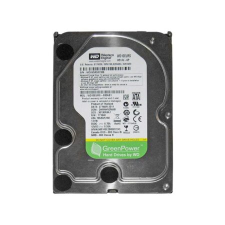 WD10EURS Western Digital AV-GP 1TB 5400RPM SATA Hard Drive