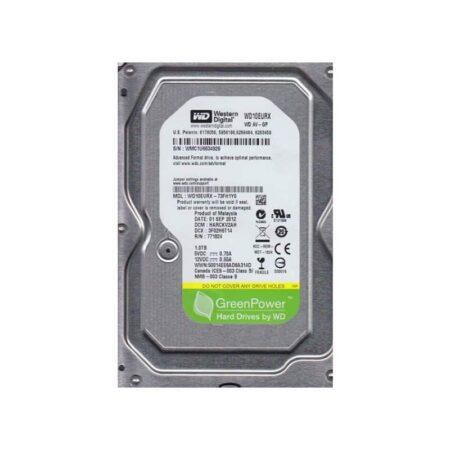 WD10EURX-73FH1Y0 Western Digital AV-GP 1TB 5400RPM Hard Drive