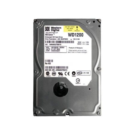 WD1200JB Western Digital Caviar 120GB 7200RPM Hard Drive