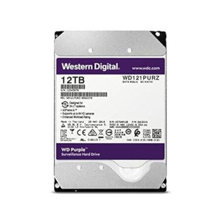 WD121PURZ WD Purple 12TB 7.2KRPM SATA at discount