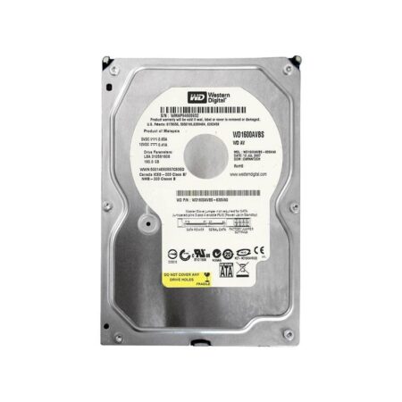 WD1600AVBS Western Digital AV 160GB SATA Hard Drive