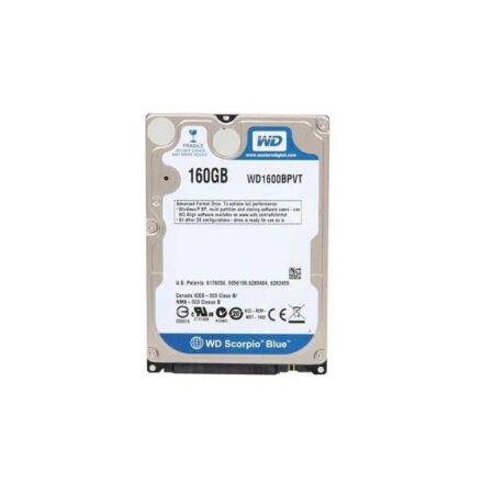 WD1600BPVT Western Digital Scorpio Blue 160GB SATA Hard Drive