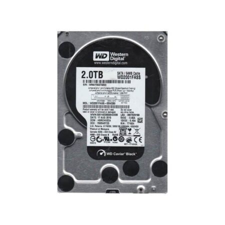 WD2001FASS-00W2B0 Western Digital Caviar Black 2TB Hard Drive