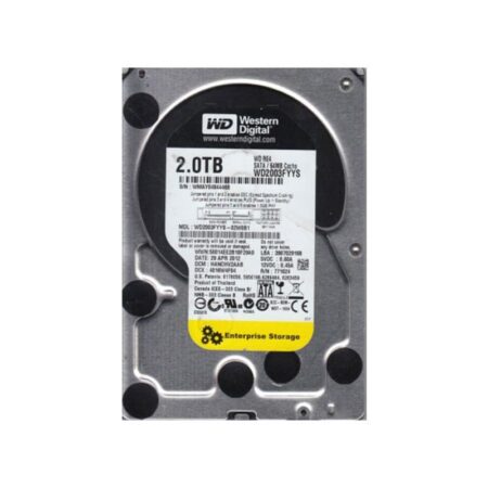 WD2003FYYS-02W0B1 Western Digital RE4 2TB 7200RPM Hard Drive