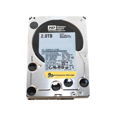 WD2004FYYS Western Digital RE4 2TB 7200RPM SATA Hard Drive