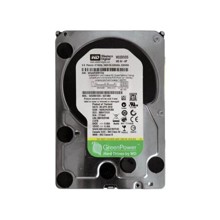 WD20EVDS Western Digital AV-GP 2TB 5400RPM SATA Hard Drive