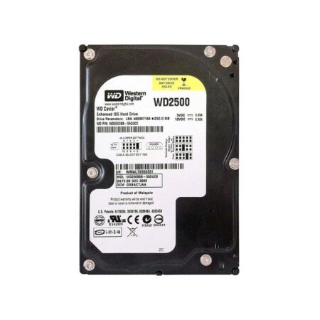 WD2500BB Western Digital Caviar 250GB 7200RPM ATA-100 Hard Drive