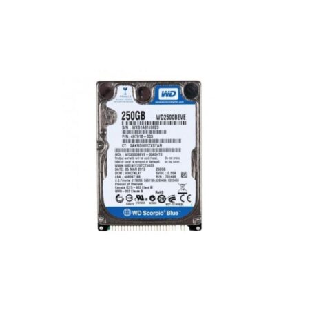WD2500BEVE Western Digital Scorpio 250GB 8MB Buffer Hard Drive