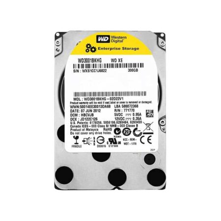 WD3001BKHG Western Digital Xe 300GB 10000RPM SAS Hard Drive