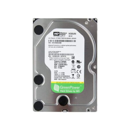 WD30EURX Western Digital AV-GP 3TB 5400RPM SATA Hard Drive