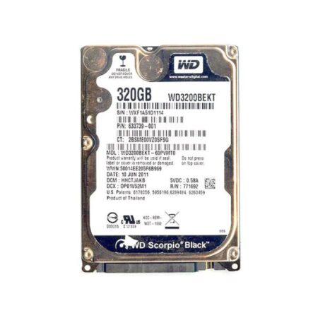 WD3200BEKT Western Digital Buffer Hard Drive at discount