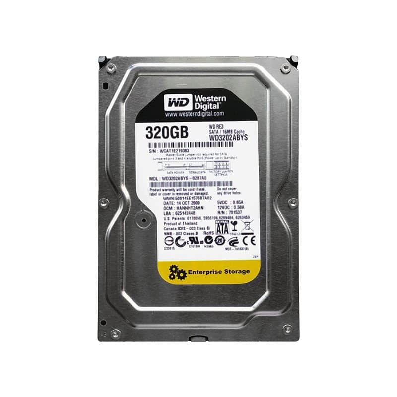 WD3202ABYS Western Digital RE3 320GB 7200RPM SATA Hard Drive