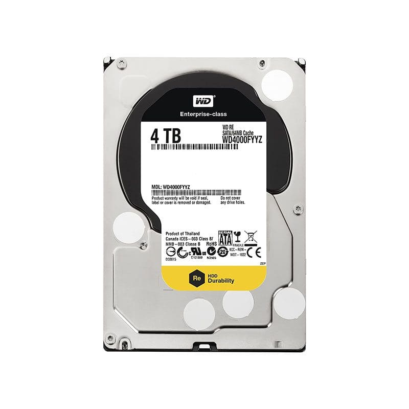 WD4000FYYZ Western Digital Re 4tb 7200rpm Sata-6gbps 3.5inch