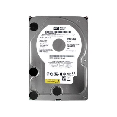 WD4001ABYS Western Digital RE2 400GB 7200RPM SATA Hard Drive
