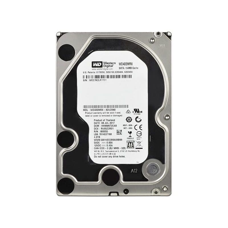 WD40EMRX Western Digital Red 4TB 5400RPM SATA Hard Drive