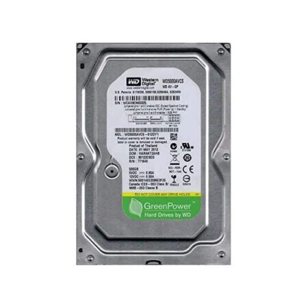 WD5000AVCS-612DY1 Western Digital AV-GP 500GB SATA Hard Drive