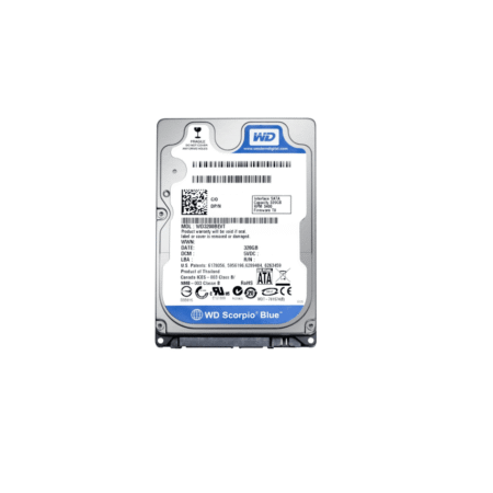 WD5000BPVT Western Digital Scorpio 500GB 8MB Buffer 2.5" Hard Drive