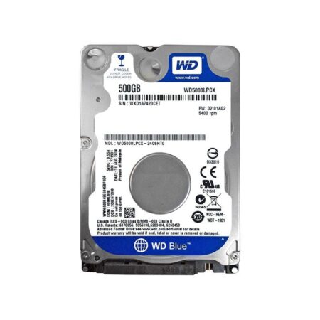 WD5000LPCX Western Digital Blue 500GB 5400RPM SATA Hard Drive