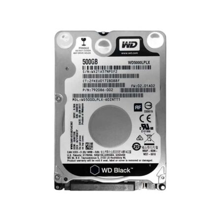 WD5000LPLX Western Digital Black 500GB 7200RPM SATA Hard Drive