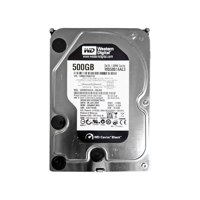 WD5001AALS-00L3B2 Western Digital Caviar Black 500GB Hard Drive
