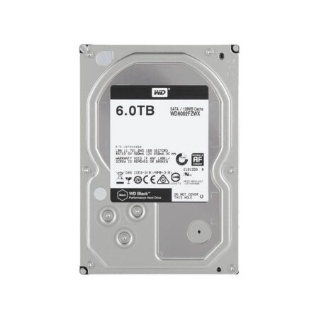 WD6002FZWX Western Digital Black 6TB 7200RPM SATA Hard Drive