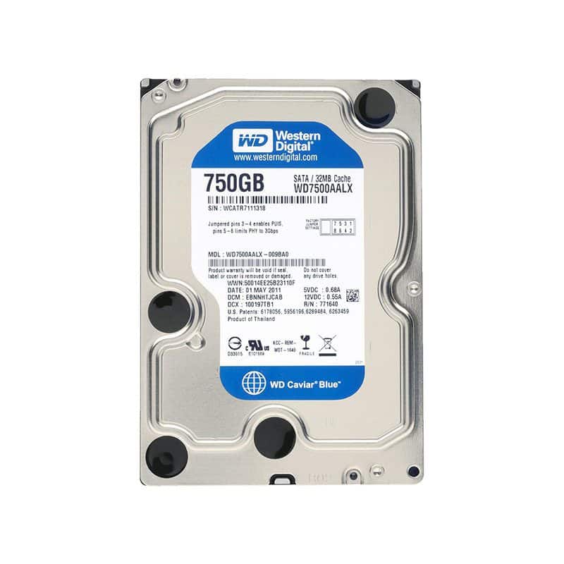 WD7500AALX Western Digital Caviar Blue 750GB SATA Hard Drive