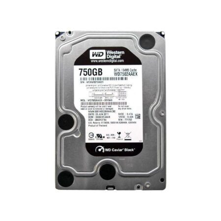 WD7502AAEX-00Y9A0 Western Digital Caviar Black 750GB Hard Drive