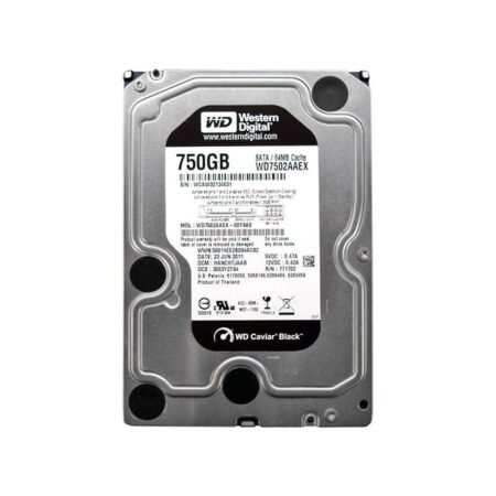 WD7502AAEX Western Digital Caviar Black 750GB SATA Hard Drive