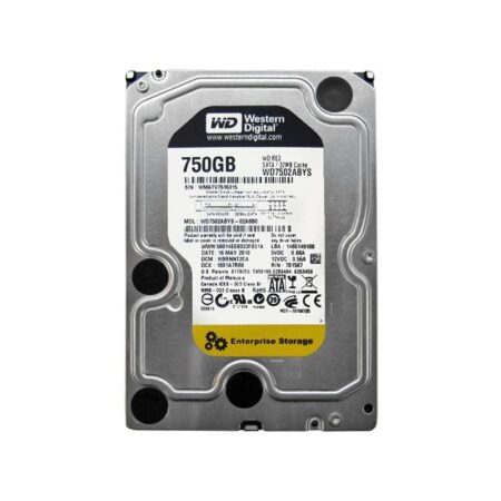 WD7502ABYS-02A6B0 Western Digital RE3 750GB 7200RPM Hard Drive